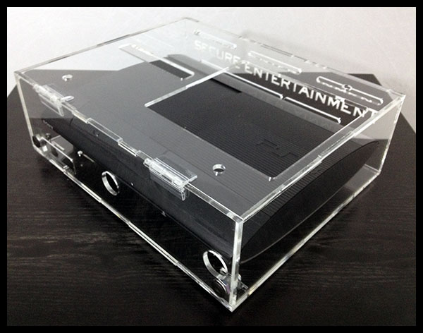 Playstation 3 Security Case Lock Box PS3 (Super Slim).