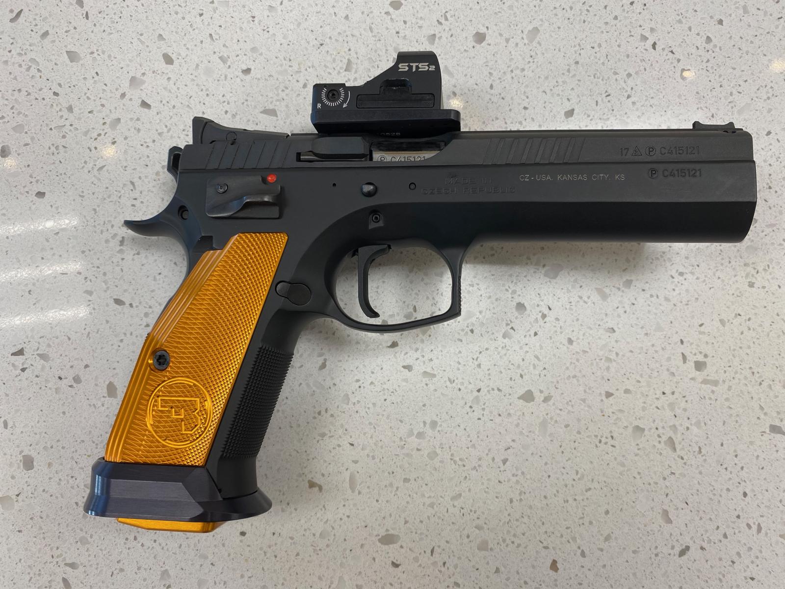 CZ / Dan Wesson CONSIGNED CZ Tac Sport Orange 40 S&W 75 TACTICAL SPORTS