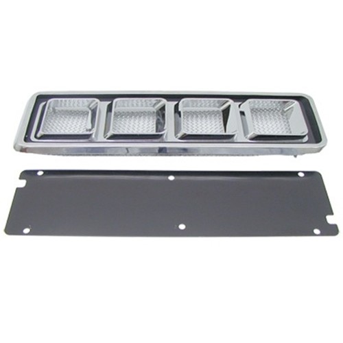 6869 CAMARO HOOD LOUVER ASSEMBLY, PAIR