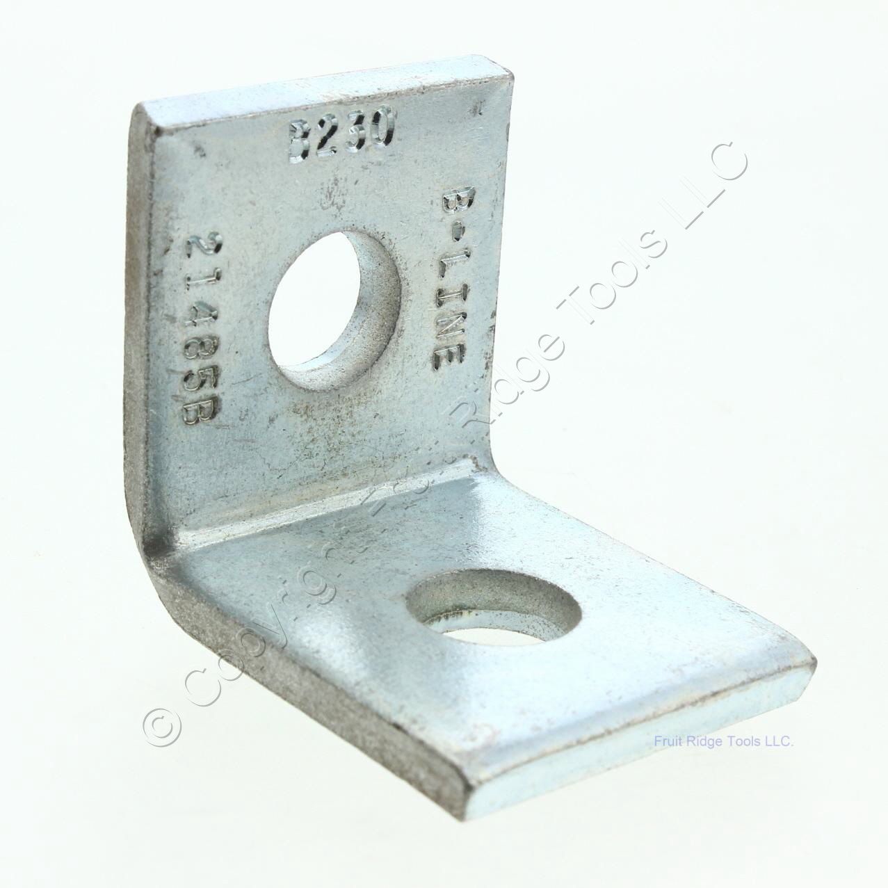 BLINE 2HOLE 90 Corner Angle Bracket Strut Fitting Zinc Steel Mounting