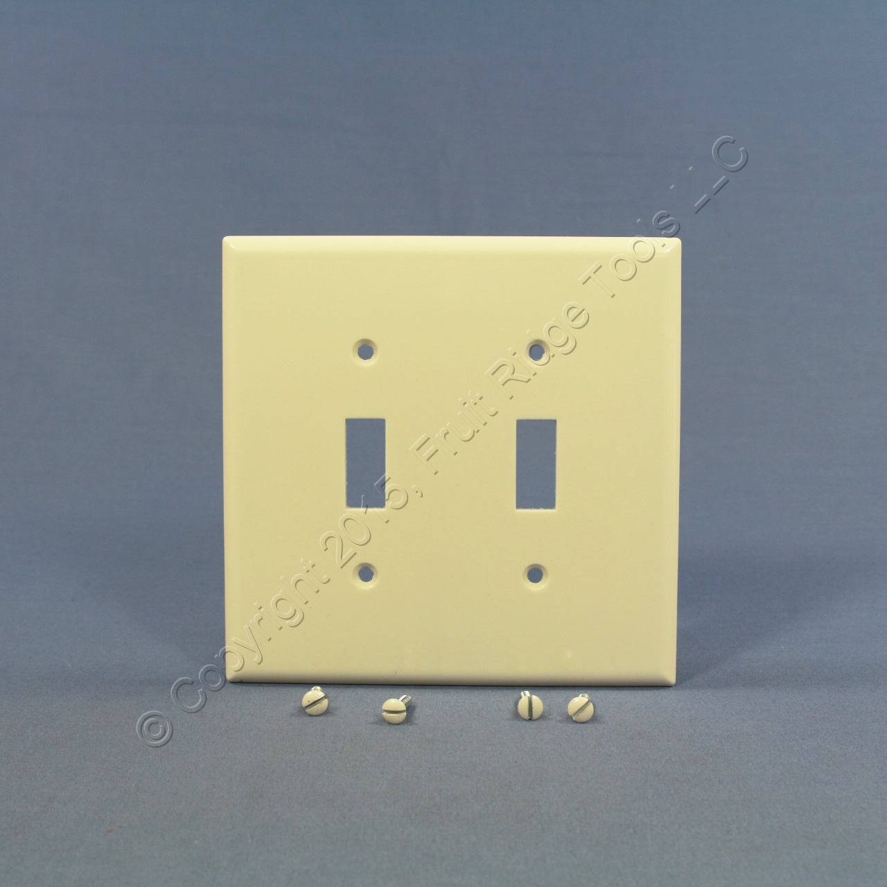 Cooper Light Almond MidSize 2Gang Switch Cover Wall Plate Switchplate