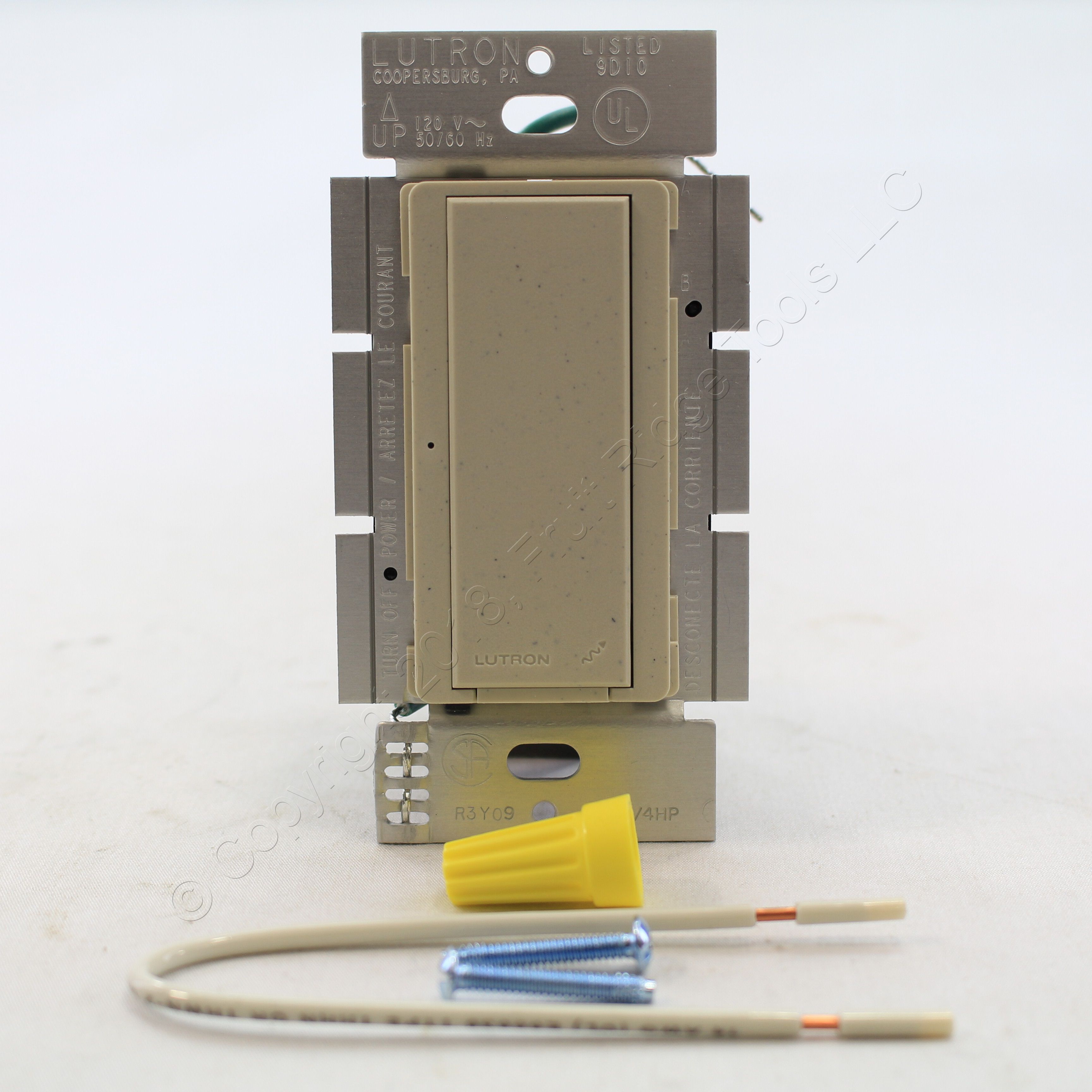 Lutron RadioRA 2 Stone Finish Switch Lighting and Motor Loads 120V RRD