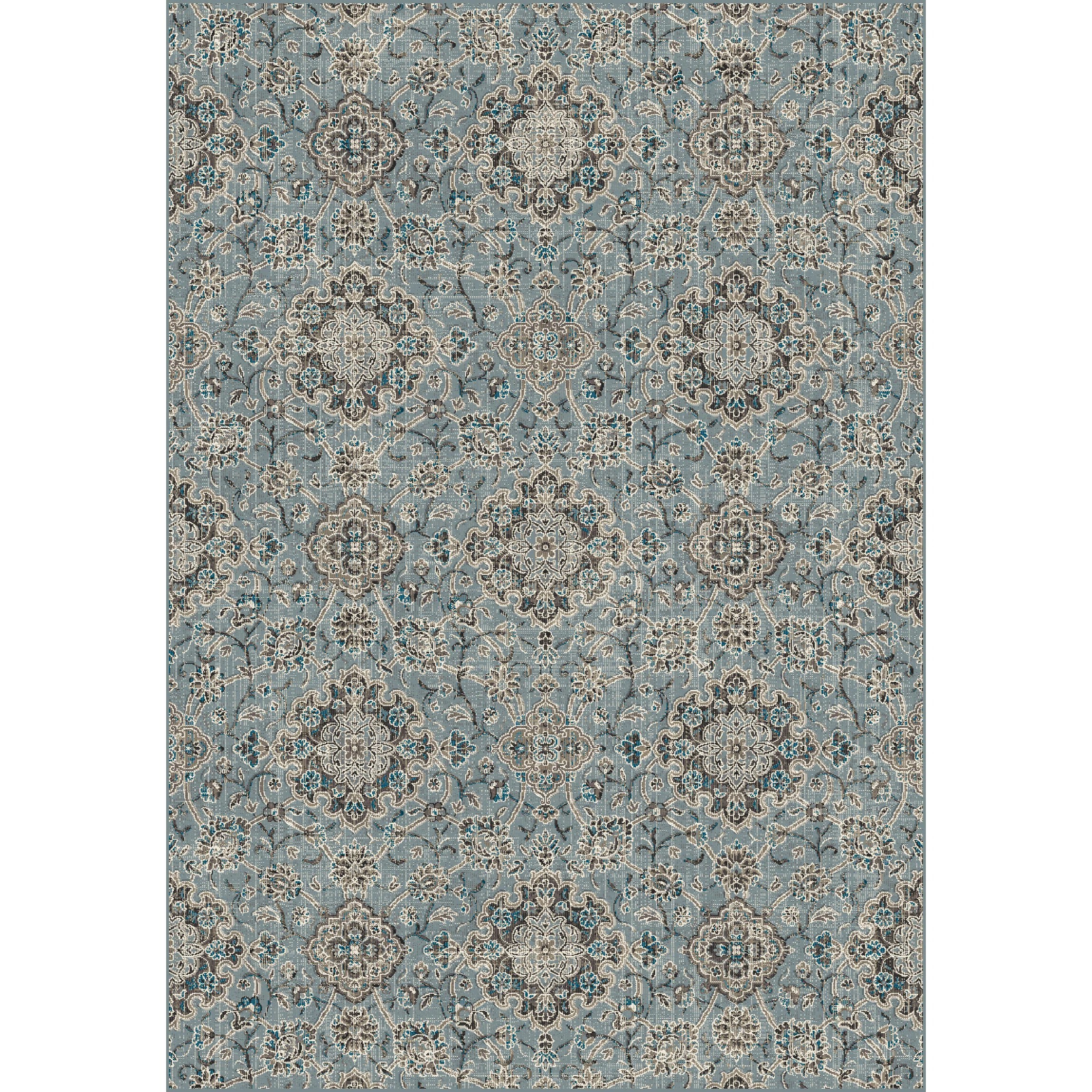 Dynamic Rugs Regal Blue/Taupe Area Rug Wayfair