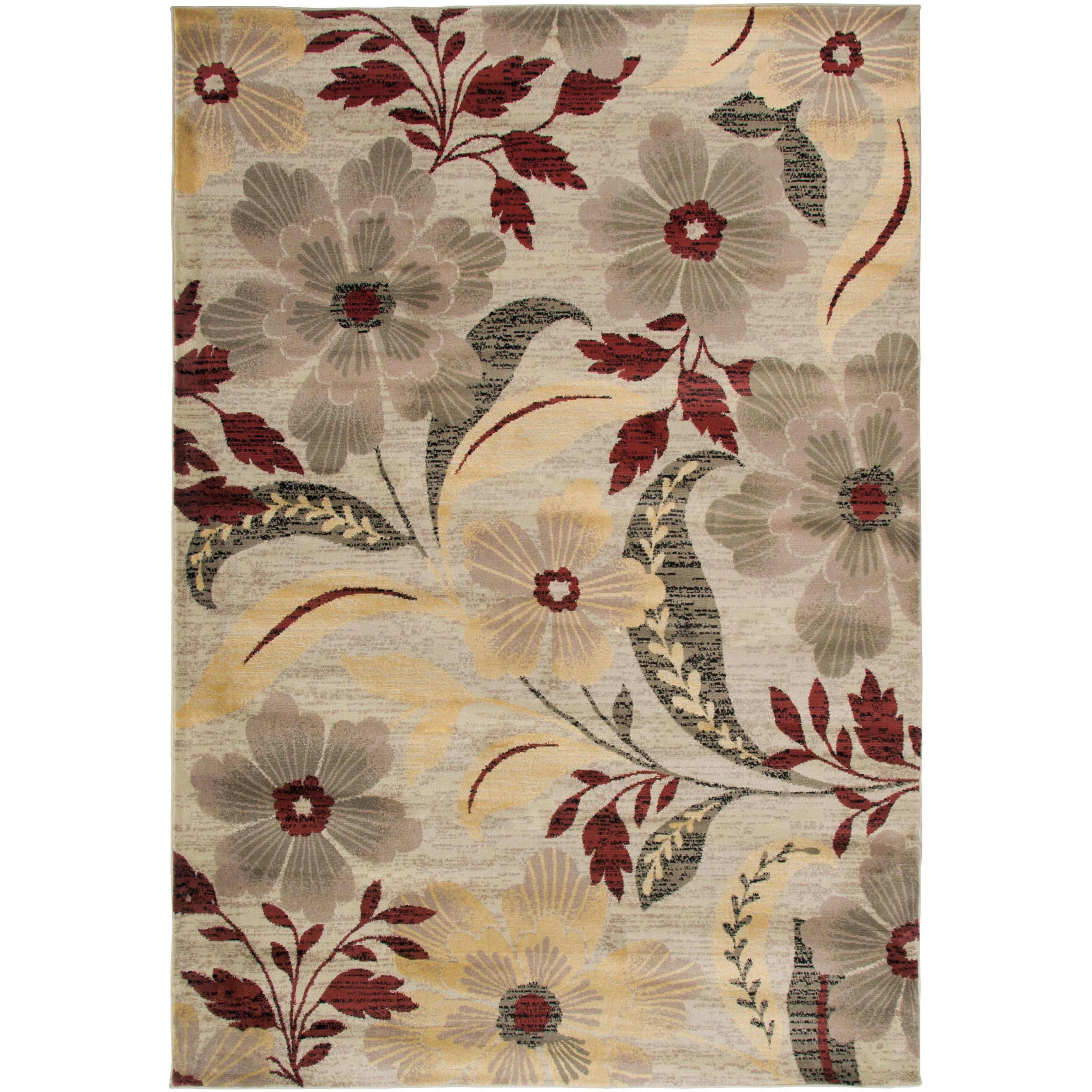 Threadbind Culver Ivory Floral Area Rug & Reviews Wayfair.ca