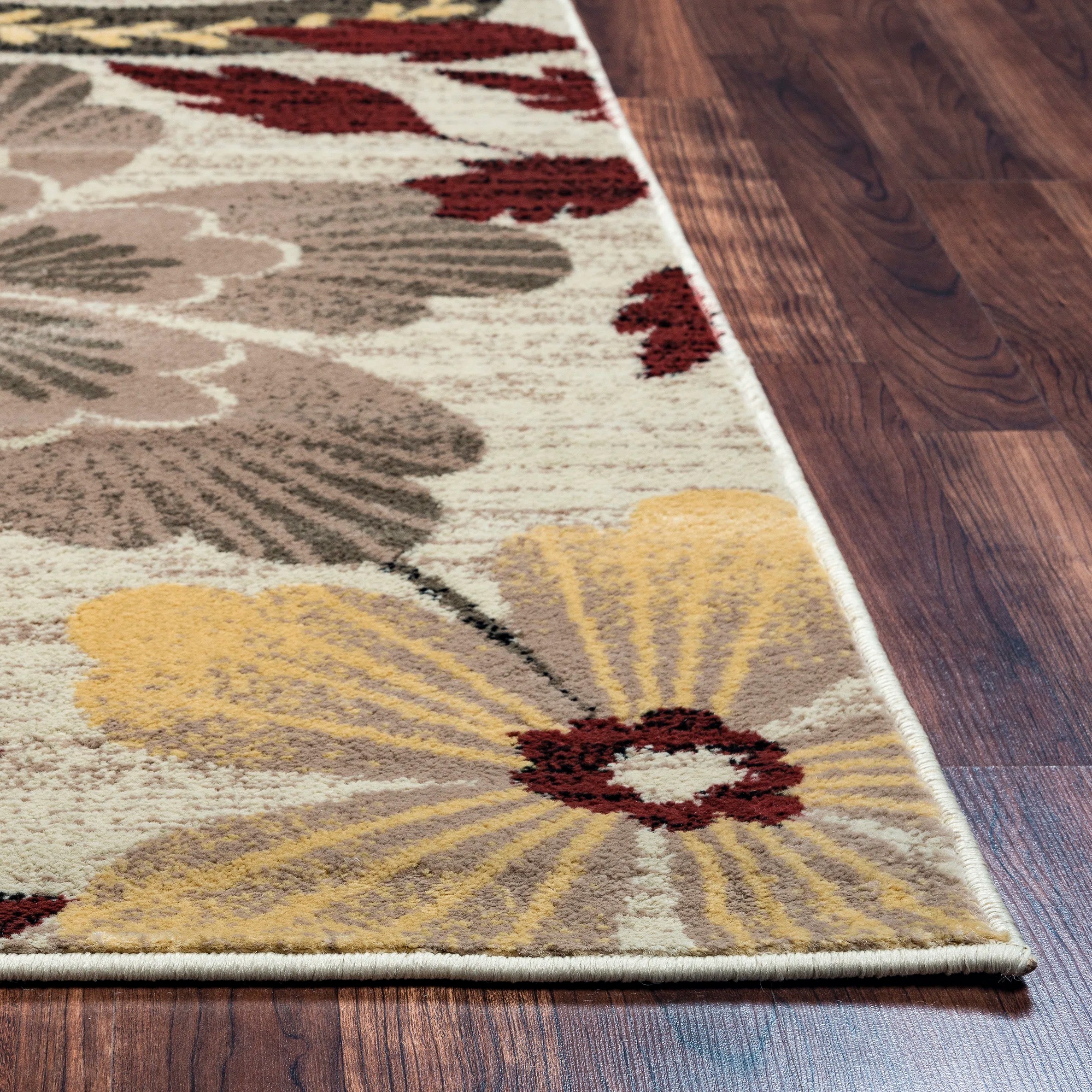 Threadbind Culver Ivory Floral Area Rug & Reviews Wayfair
