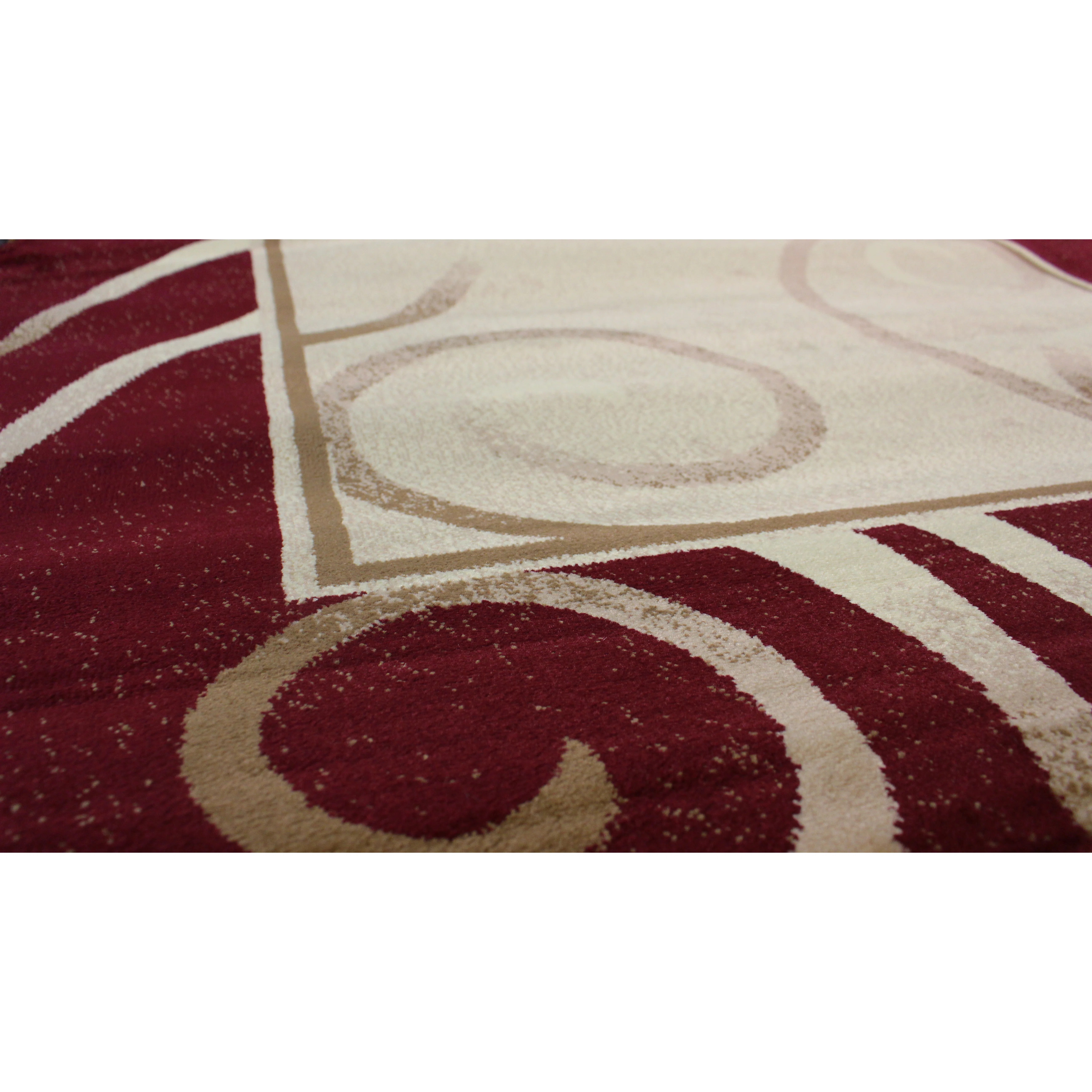 Brady Home Red/Beige Area Rug & Reviews Wayfair