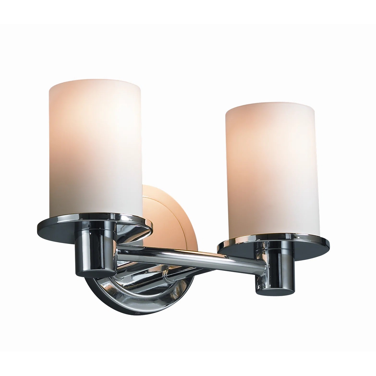 Justice Design Group Fusion Rondo 2 Light Bath Vanity Light & Reviews