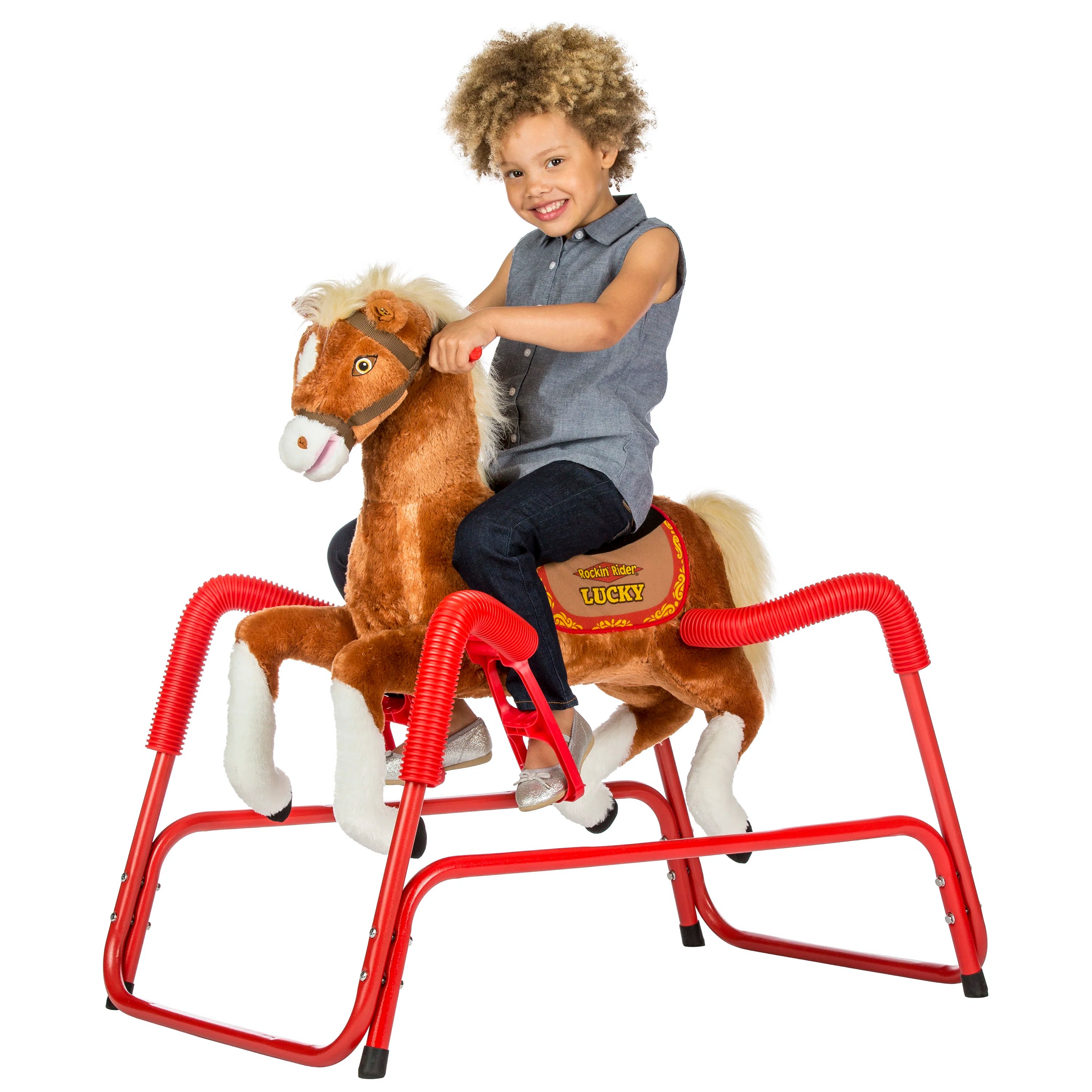 Rockin' Rider Lucky Spring Rocking Horse & Reviews Wayfair