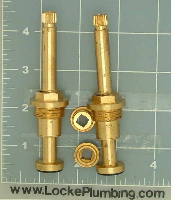 Briggs 10635LR Stems With Seats For Tub And Shower Only Per Pair