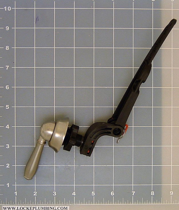 Korky Strongarm 6071BP Universal Trip Lever In Satin Nickel Locke