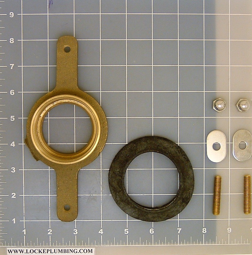 Universal Urinal Flange 6 Inches On Center 2 Inch Female Opening