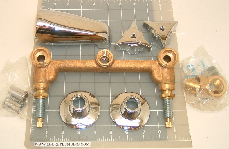 Union Brass 33 Chrome 2Handle Tub Only Faucet Locke Plumbing