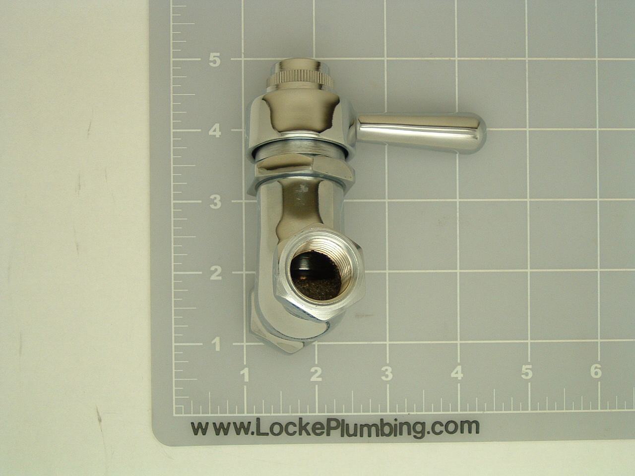 Union Brass 601L Self Closing Urinal Valve Straight Through Design In
