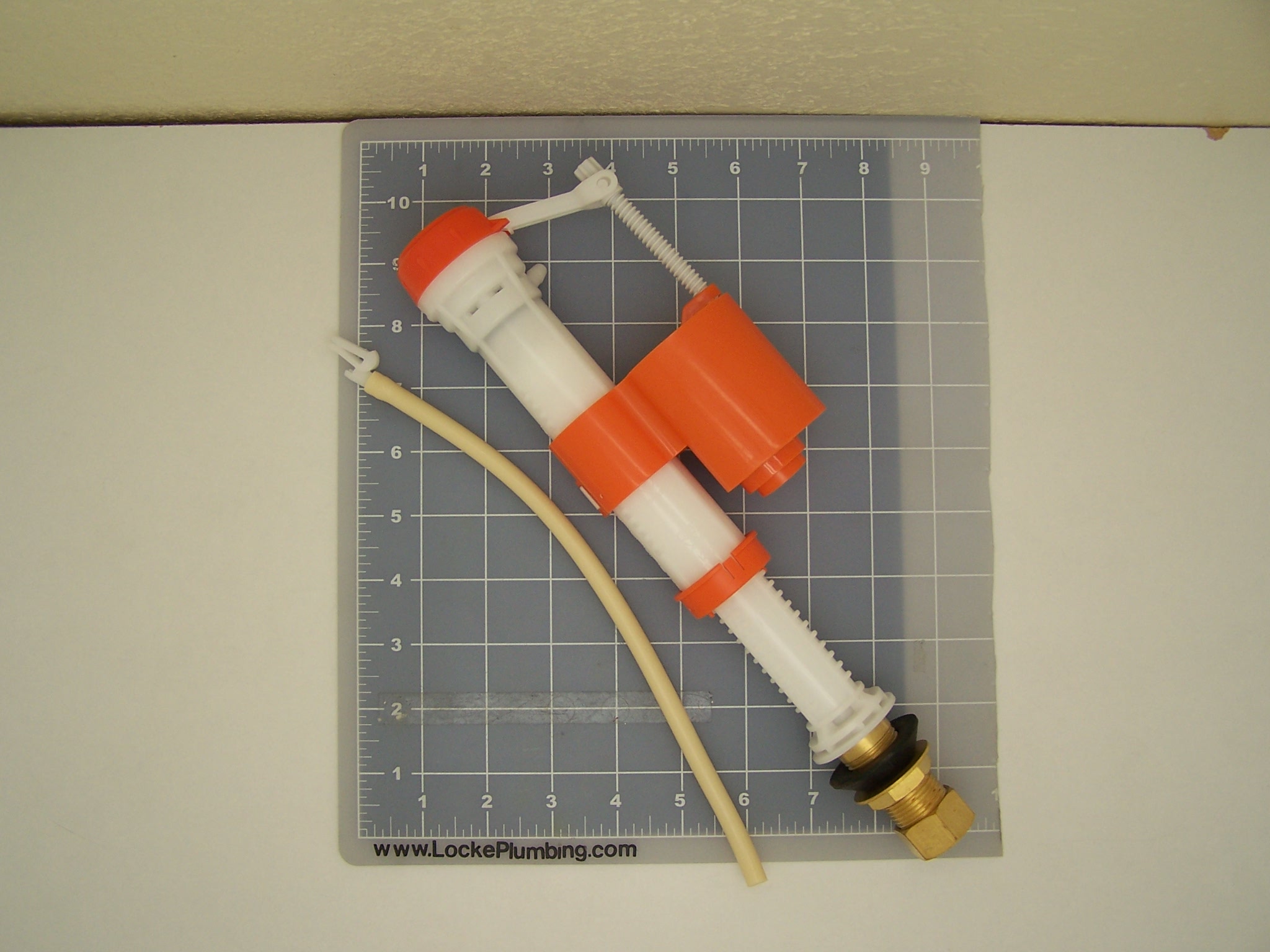 Wolverine Brass 57728B Hush Flo Brass Shank Toilet Fill Valve Locke