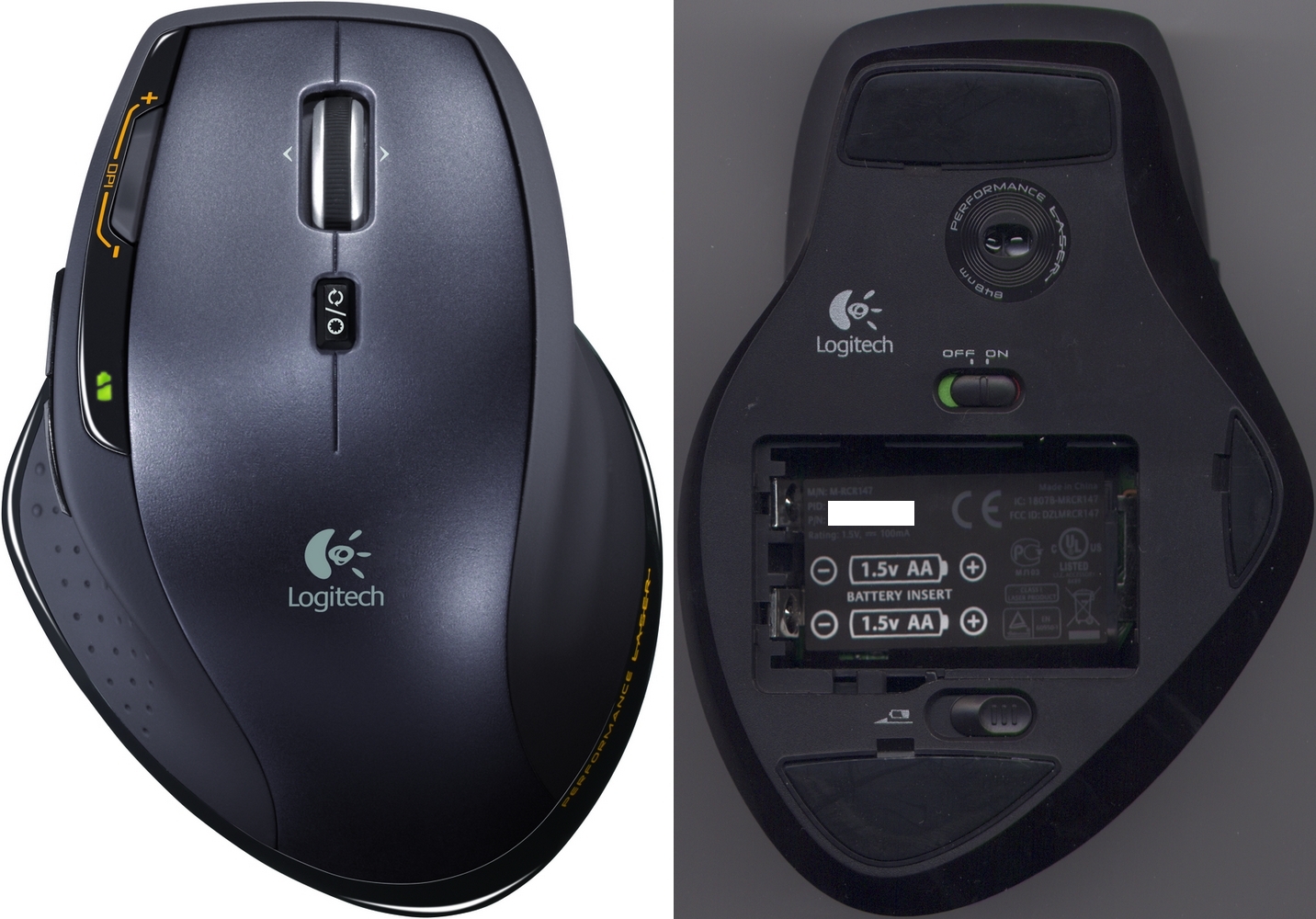 MX™ 1100 Cordless Laser Mouse Logitech Support