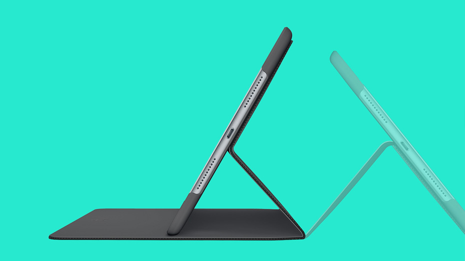 Logitech Hinge Protective Case with Stand for iPad