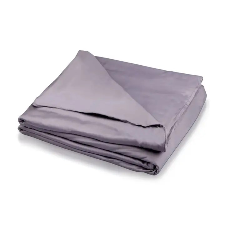 Hush Iced Blanket 30 lb King Grey color