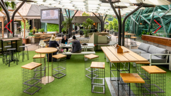 The Hop GardenFed SquareExclusive indoor/outdoor & Happy Hour Meetup