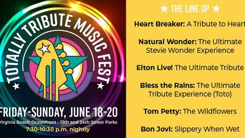 Totally Tribute Music Fest (Formerly Sandstock) 18 JUN 2021