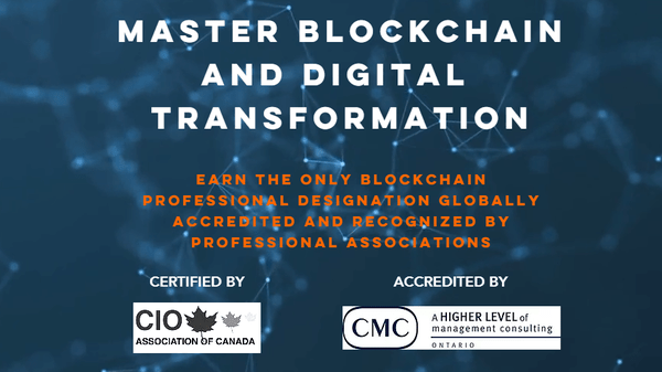 Master Blockchain Digital Transformation Formal Certification Training Meetup