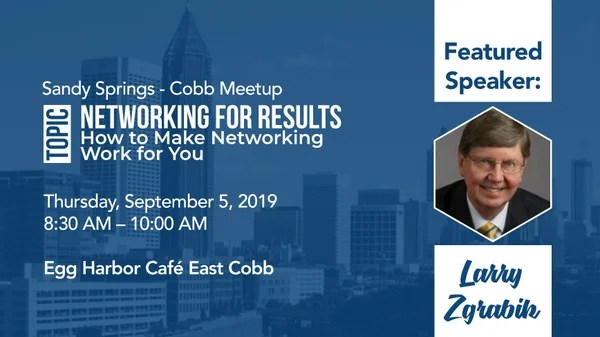Sandy Springs Cobb MeetUp Group Meetup