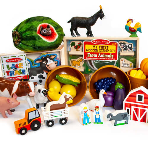 Down on the Farm Toy Box Mother Goose Time
