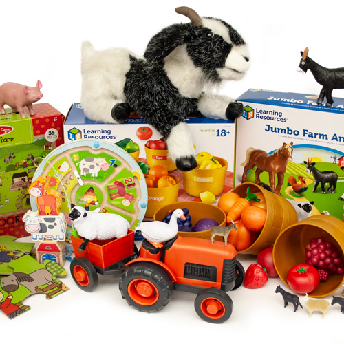 On the Farm Toy Box Experience Early Learning