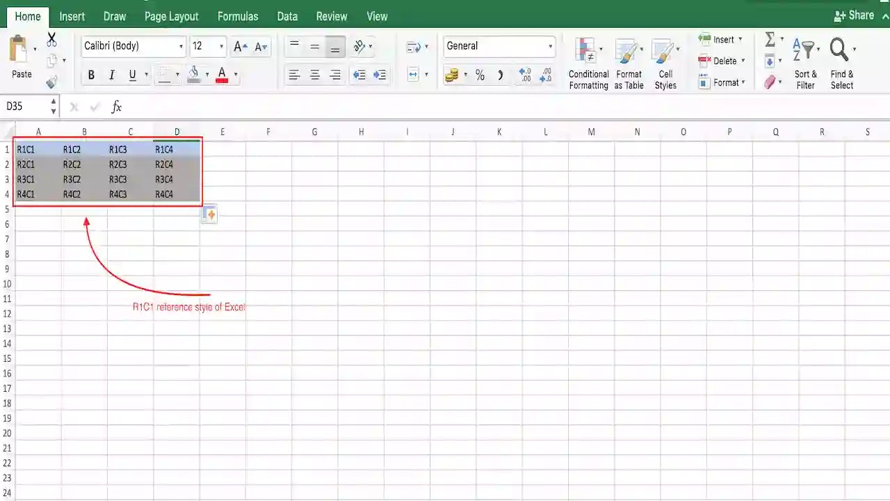 MS Excel How To Use Ms Excel Reference Styles