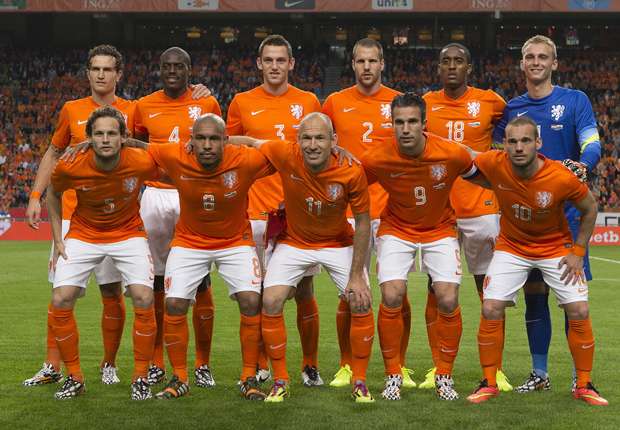 España vs. Holanda, Copa Mundial, 13 de junio, 2014.