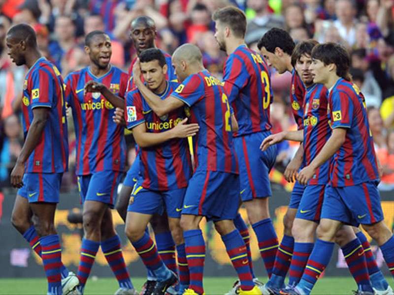 Barcelona Win La Liga 2009/10