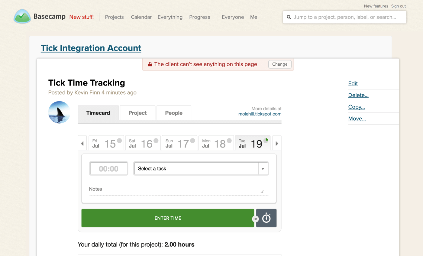 Getting started with Basecamp 2