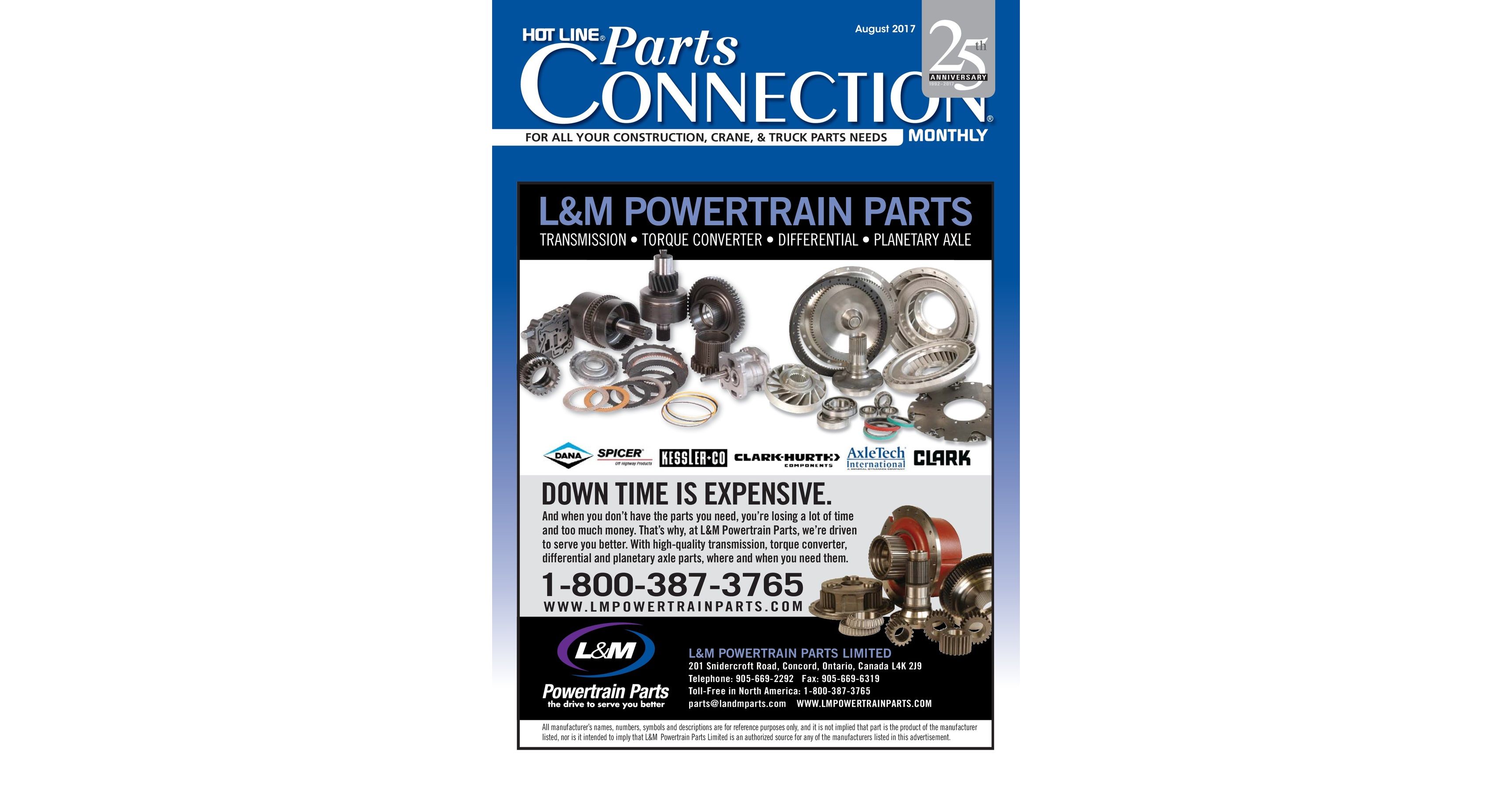 Parts Connection 2017 AUGUST