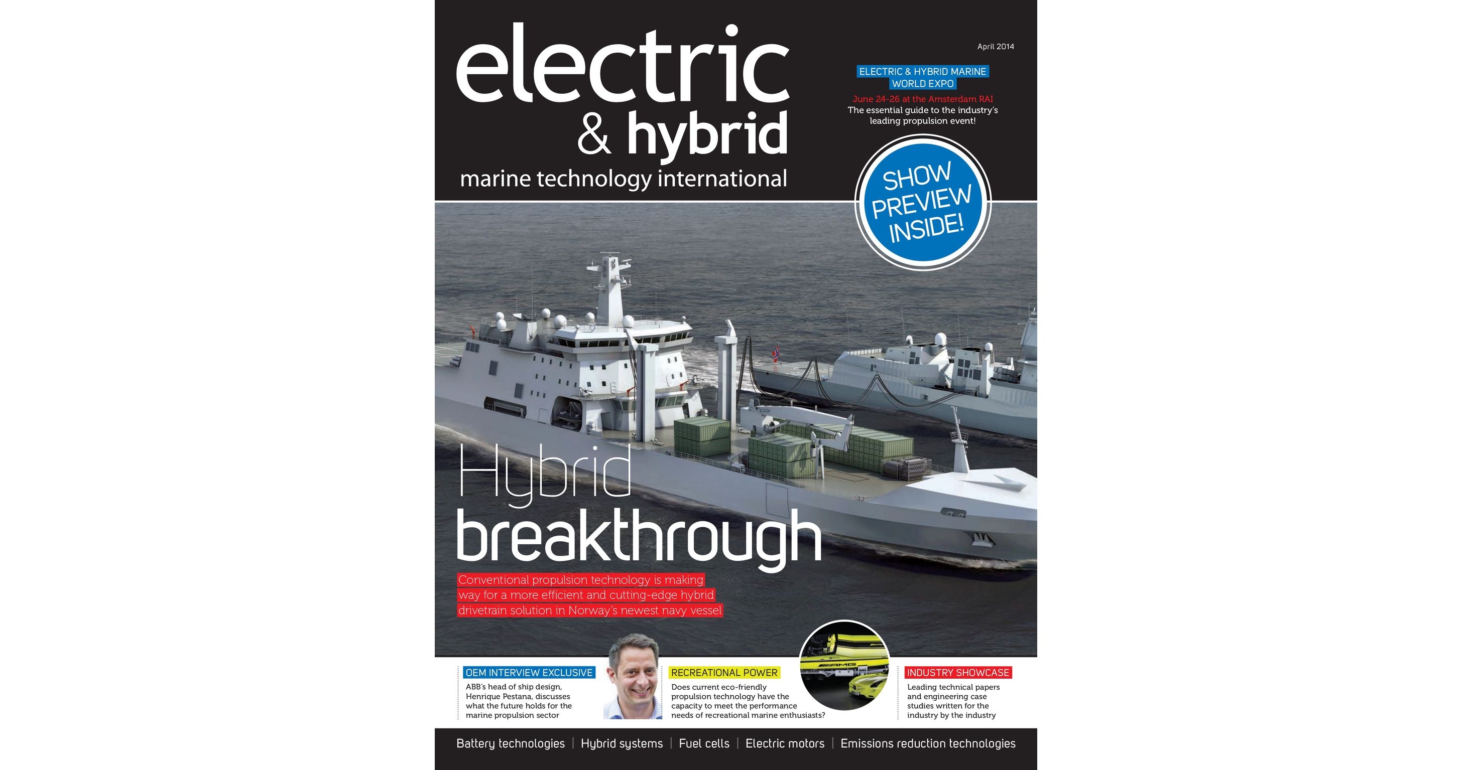 Electric & Hybrid Marine Technology International April 2014