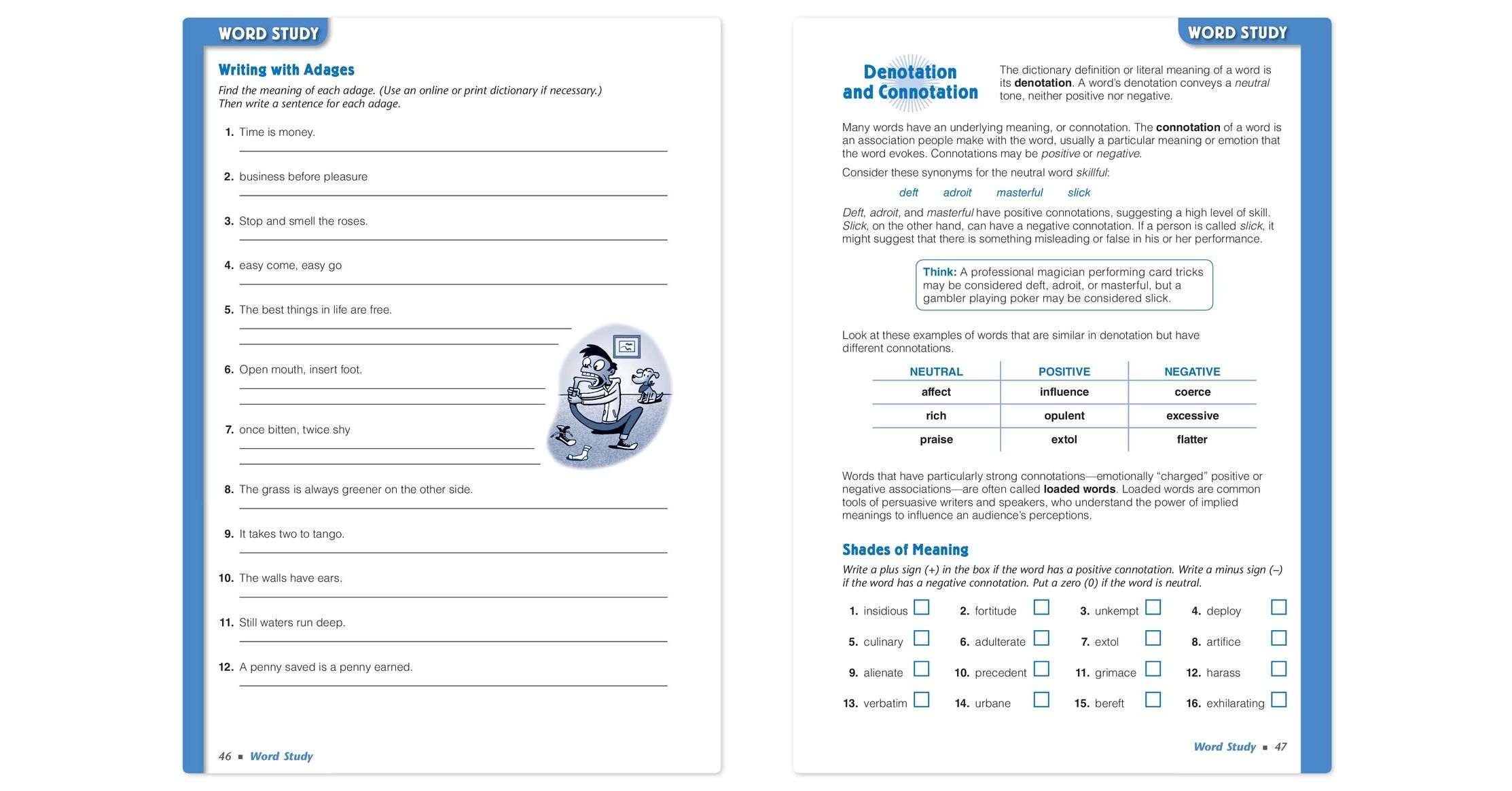 Vocabulary Enriched Edition, Level E (Grade 10), Student Edition