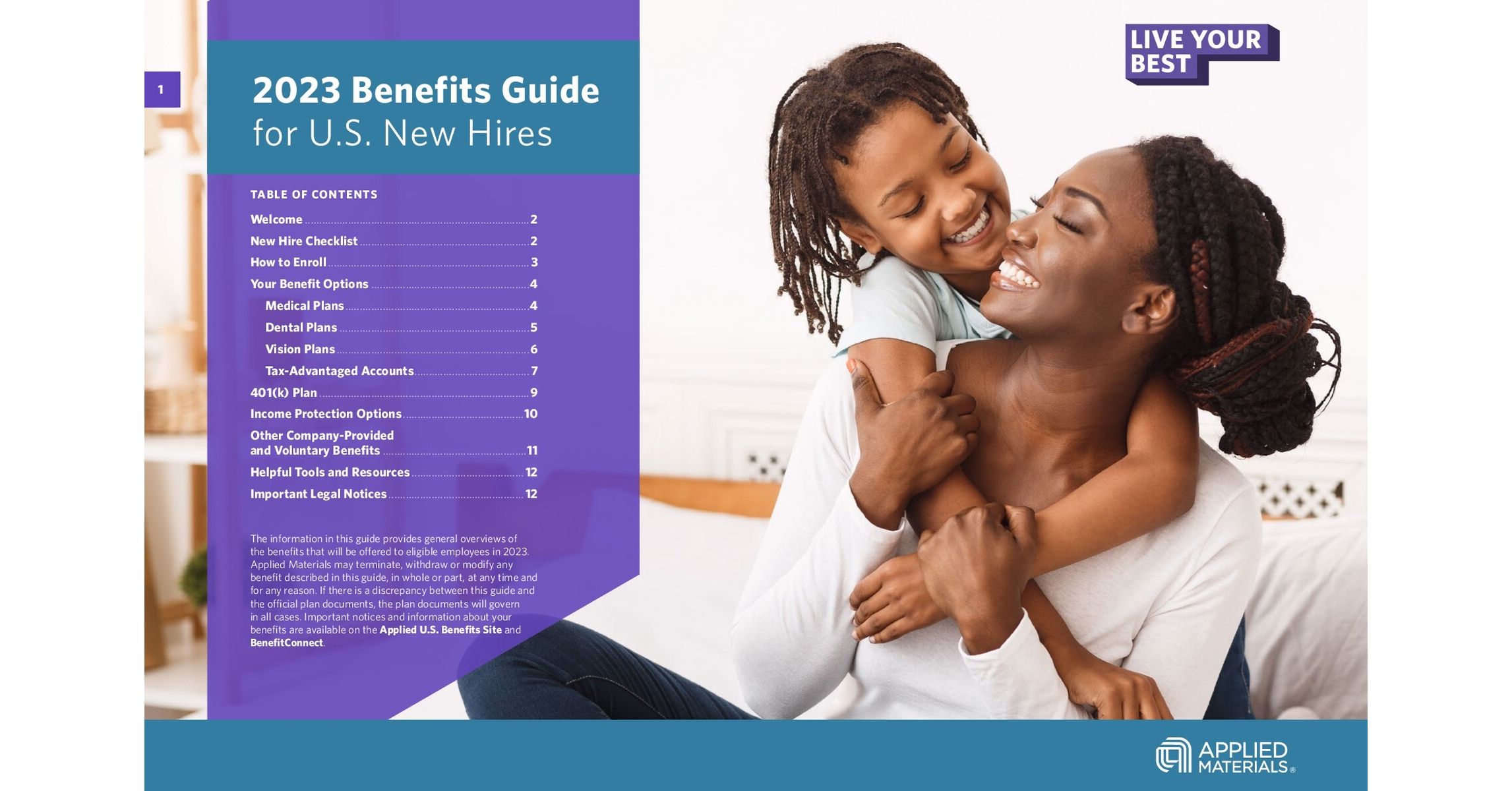 Applied Materials 2023 NH Benefits Guide