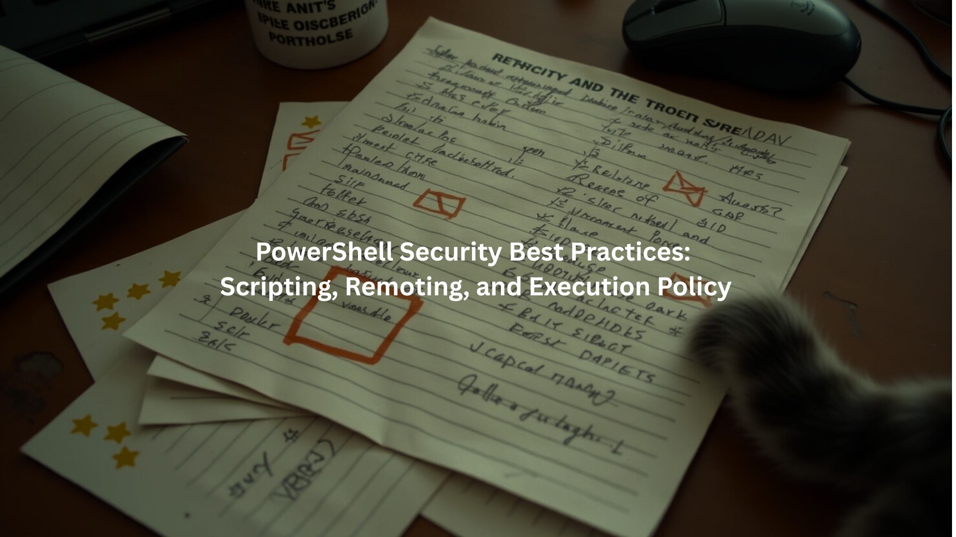 PowerShell Security Best Practices Scripting, Remoting, and Execution