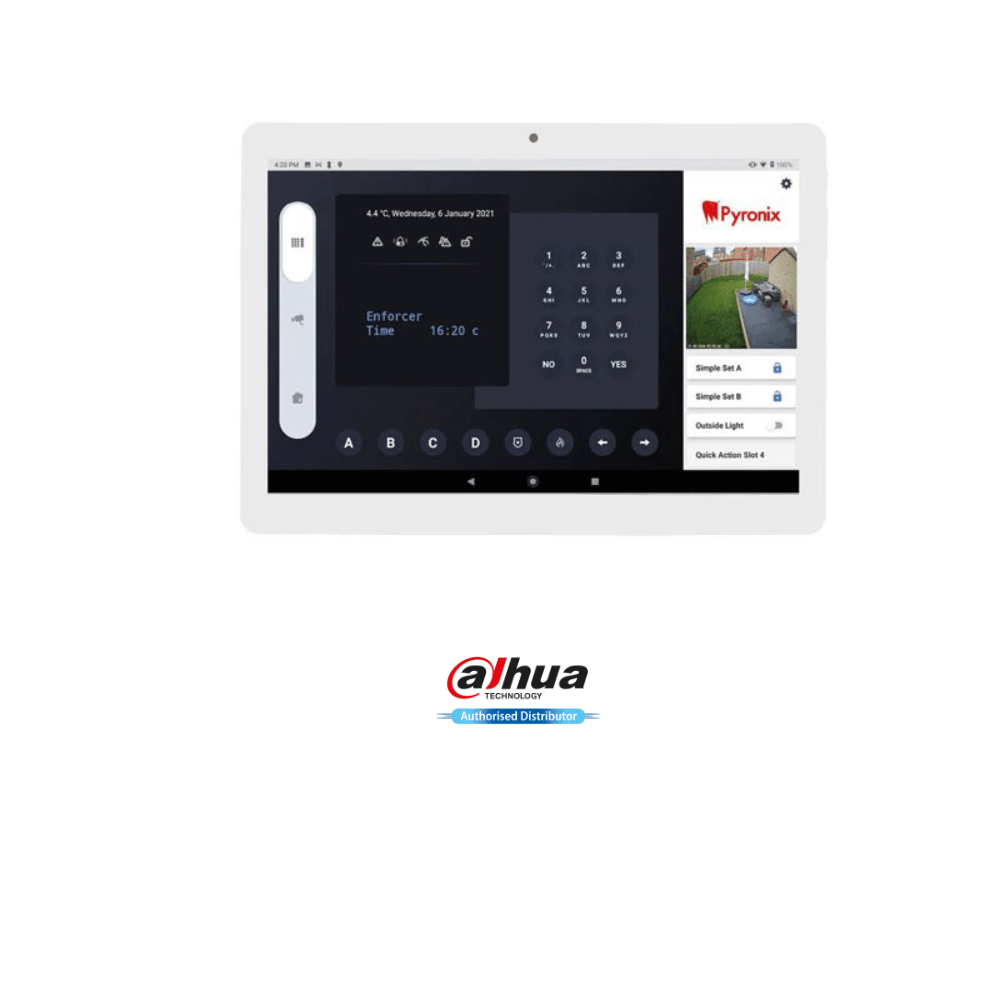 Pyronix ENFTABLET Home Control Hub Wireless Android Tablet Keypad