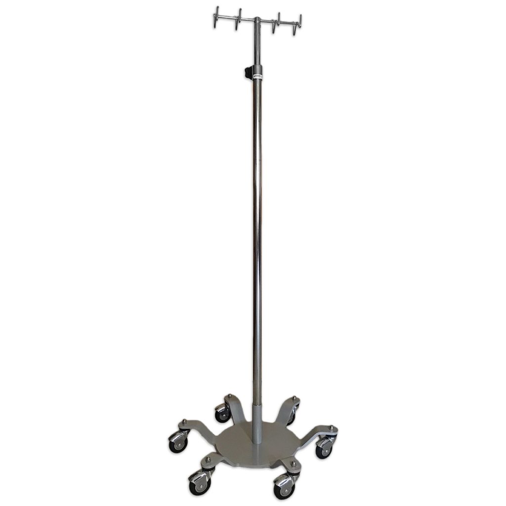 Hospital IV Pole Accessories Secure Mount