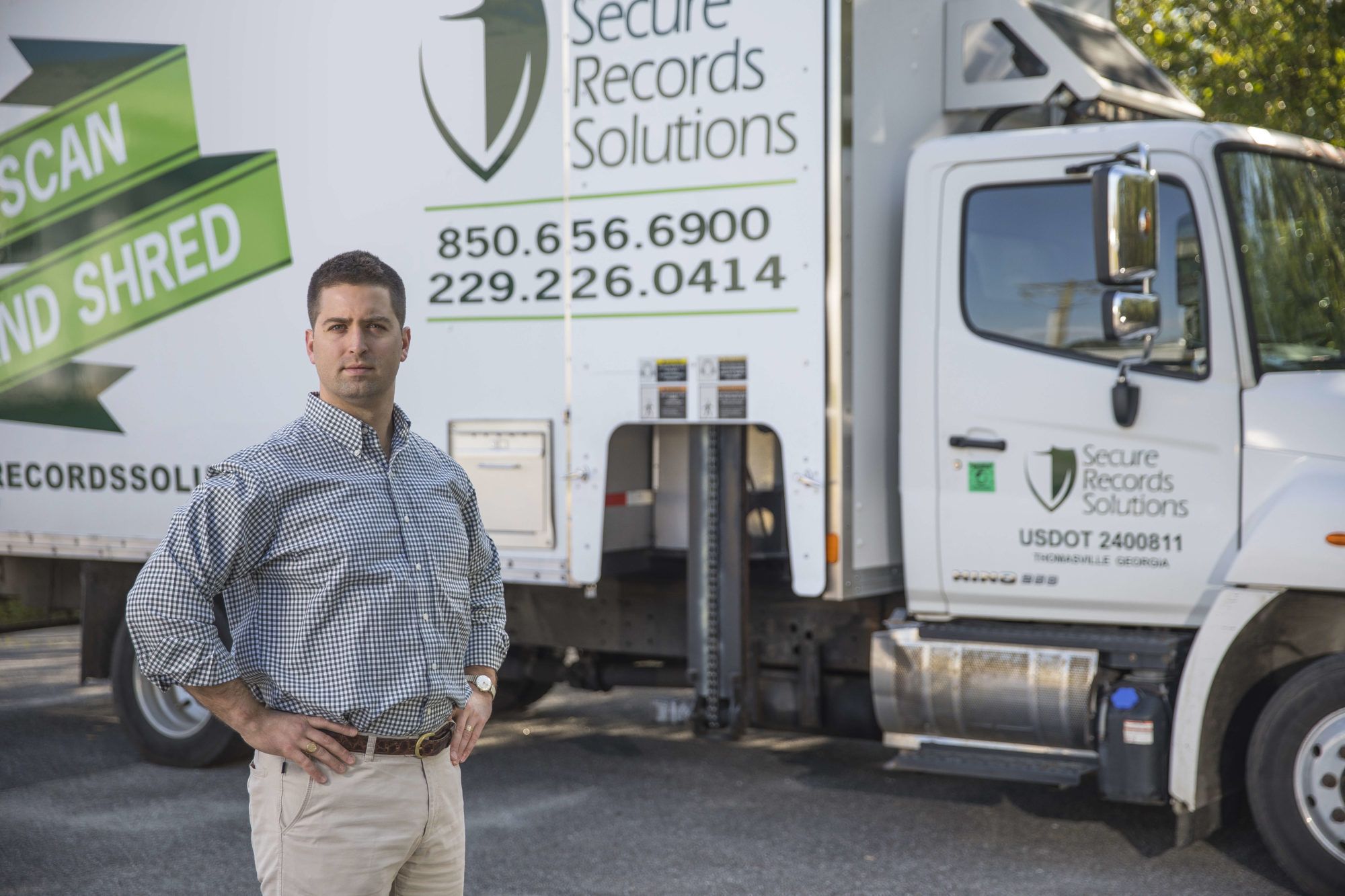 Secure Records Solutions Secure Mobile Shredding Trucks