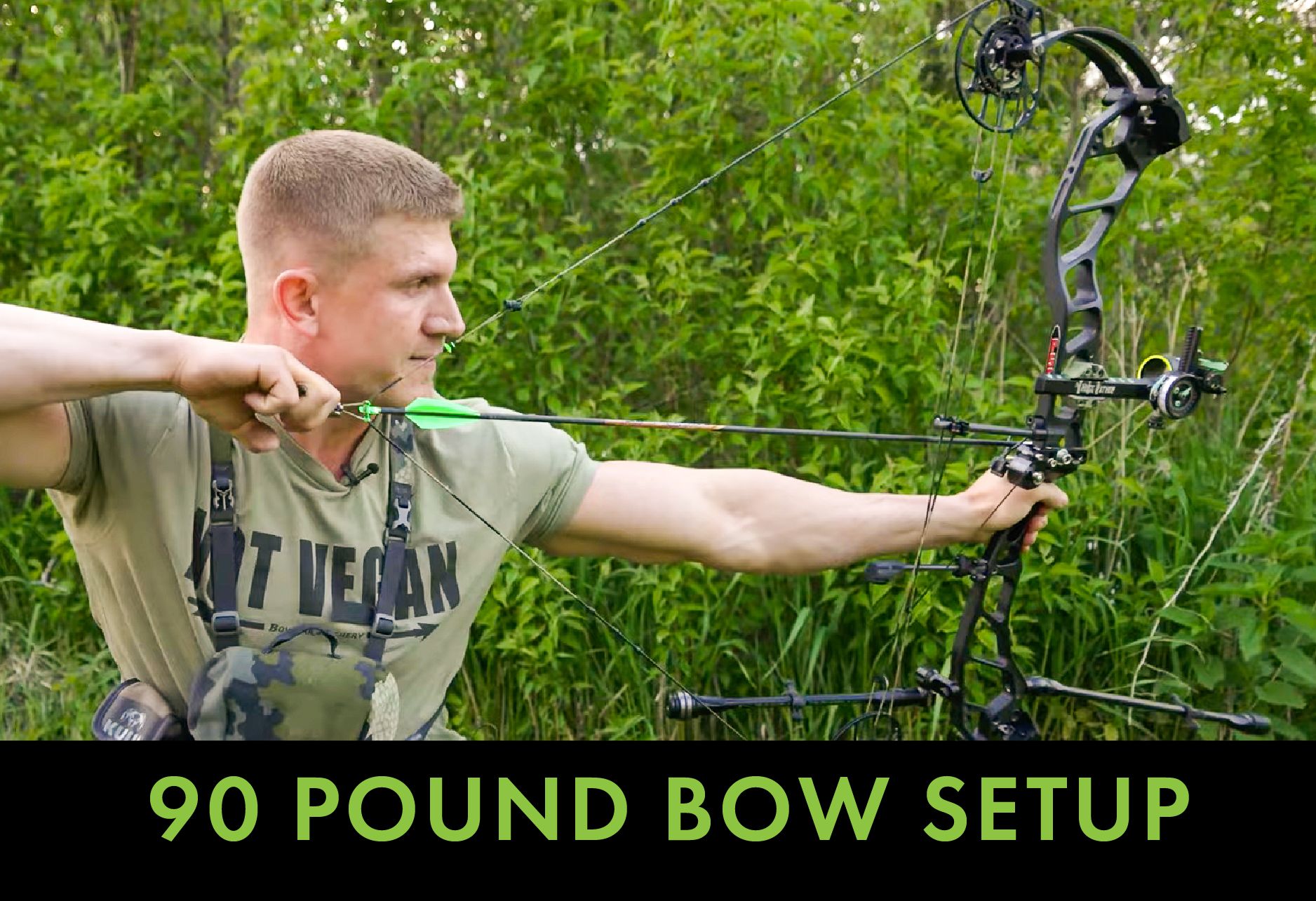Josh Bowmar's 90 POUND Bow Setup Bowmar Hunting