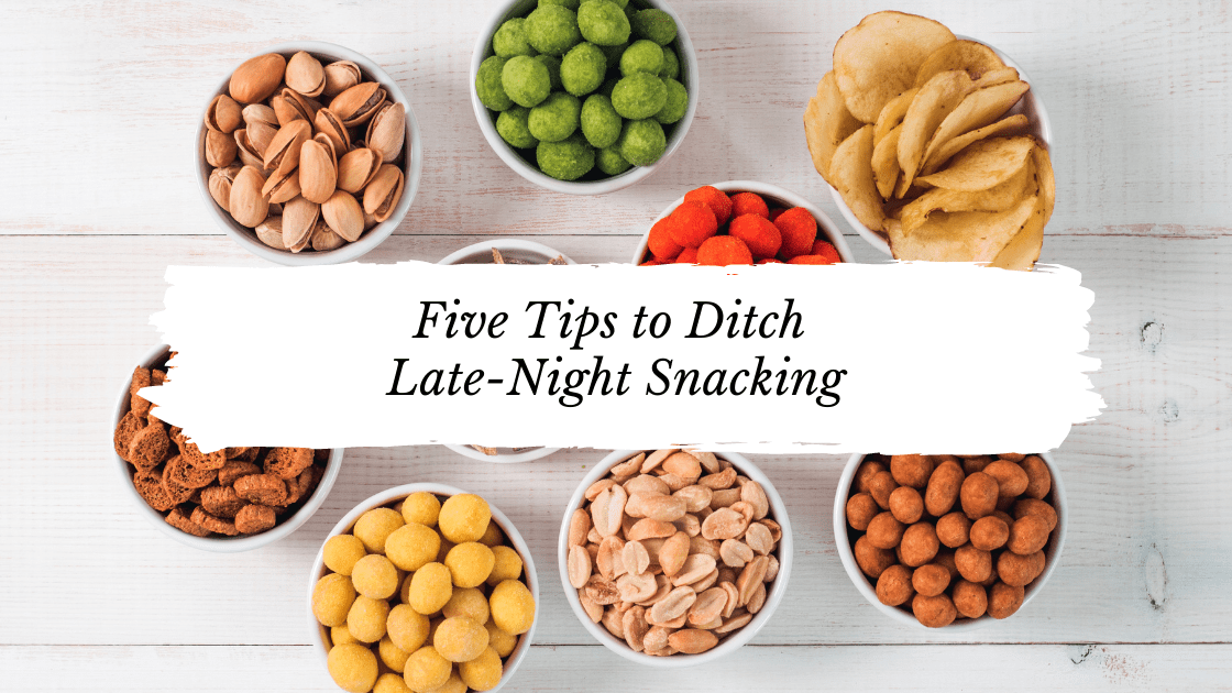 5 Simple ways to stop snacking and start healthy habits