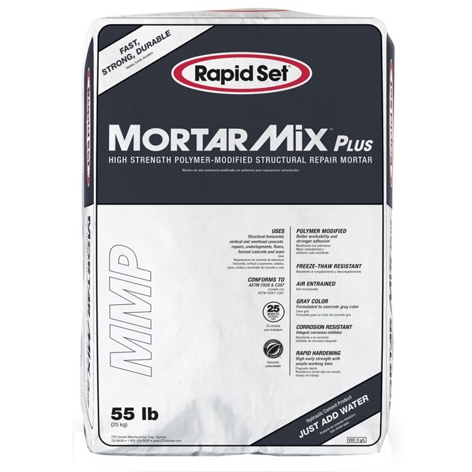 Rapid Set Mortar Mix Plus Repair Mortar Cement Colors
