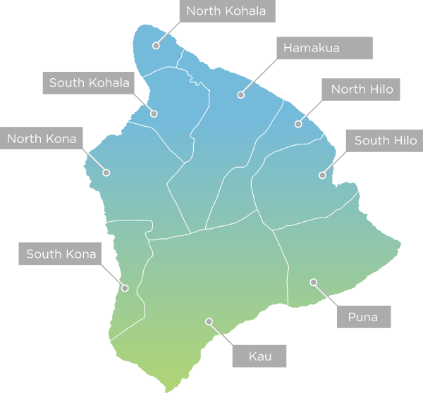 Big Island Maps, Zones, Subdivisions First Island Realty