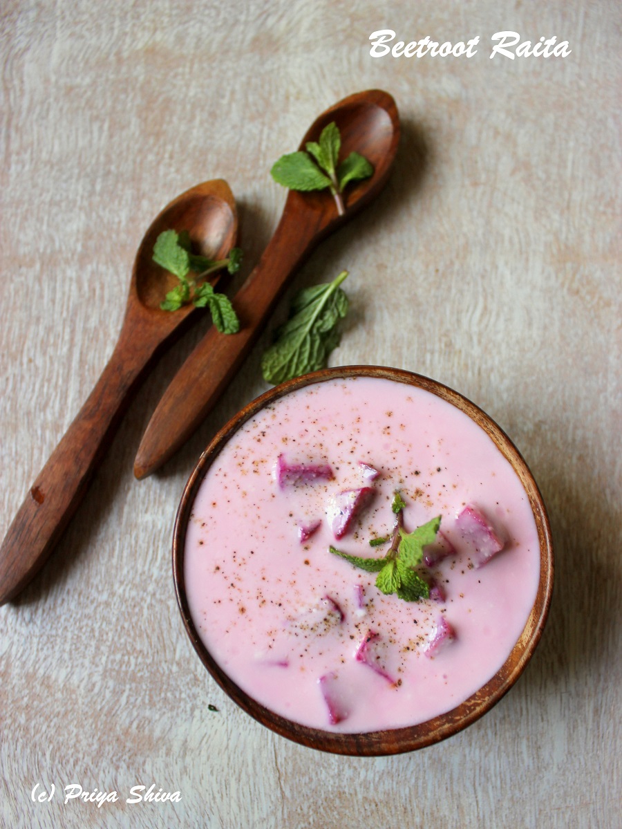 Beetroot Raita Recipe PRIYA