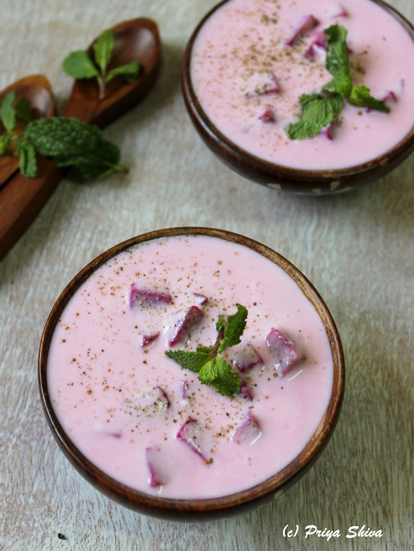 Beetroot Raita Recipe PRIYA