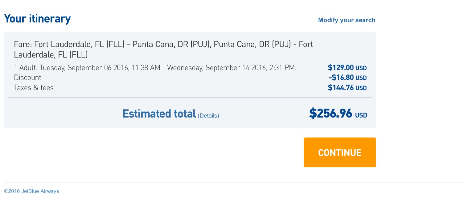 JetBlue 2 Day SalePromo Code SuzzsTravels