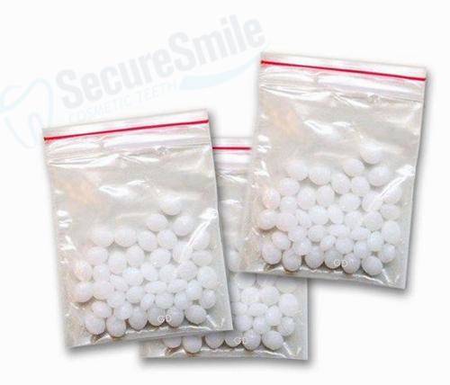 Plastic Thermal Fitting Beads Secure Smile Teeth