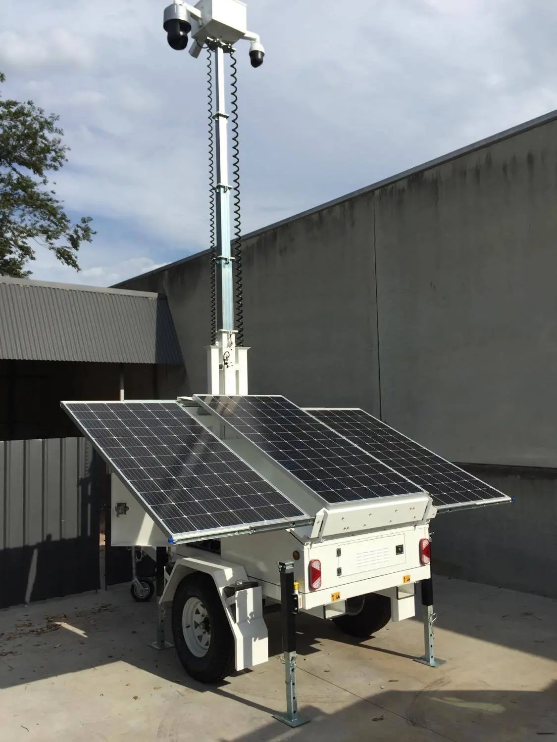 Rapid Deploy Solar Trailers Secure Solutions