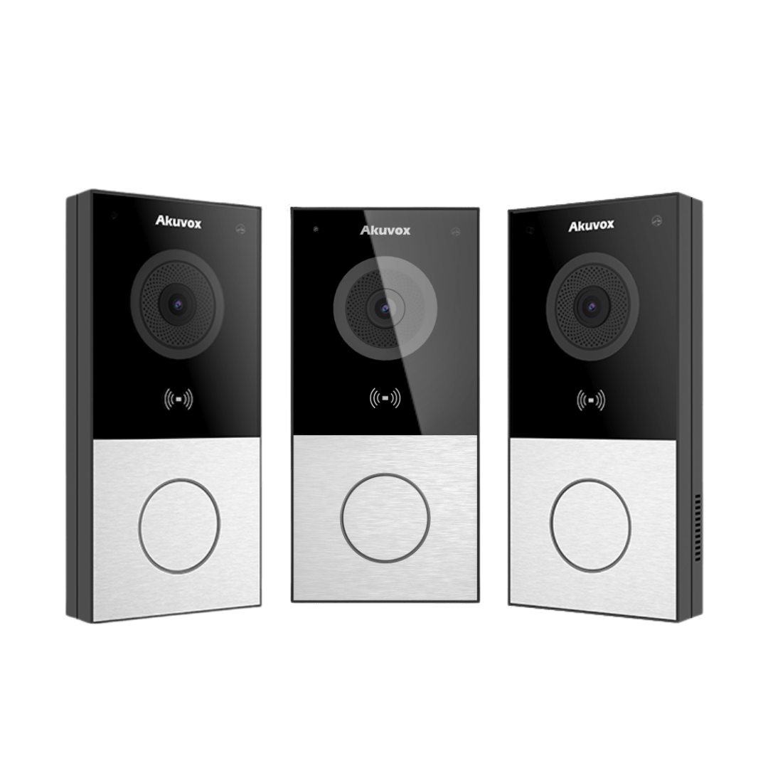 Akuvox E12W Smart Doorbell Camera, RFID, WiFi Securetronics