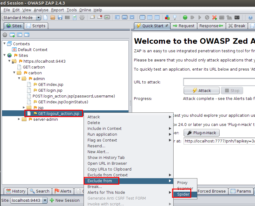 Dynamic Analysis with OWASP ZAP